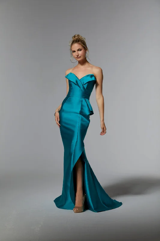 MGNY Madeline Gardner New York 72927 Long Formal Fitted Evening Gown