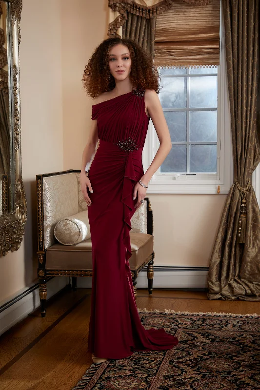 MGNY Madeline Gardner New York 72824 Long Fitted Formal Evening Gown