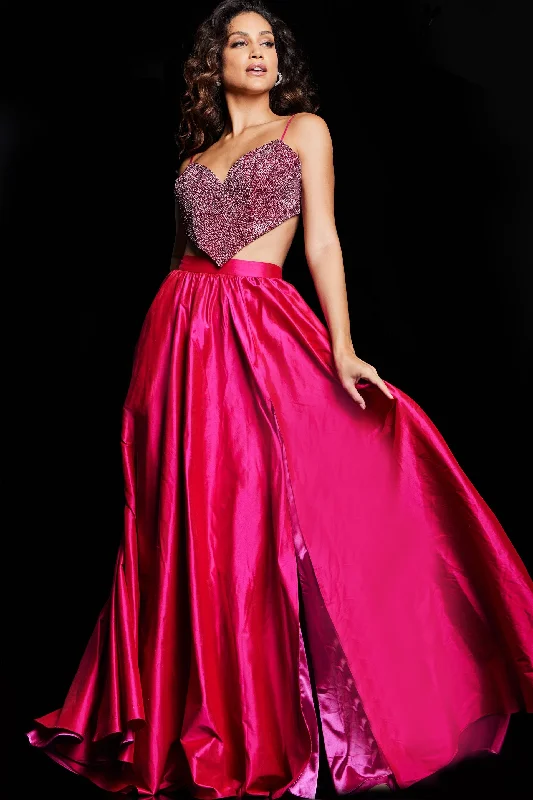 Jovani 37045 Long Formal Prom Two Piece Gown