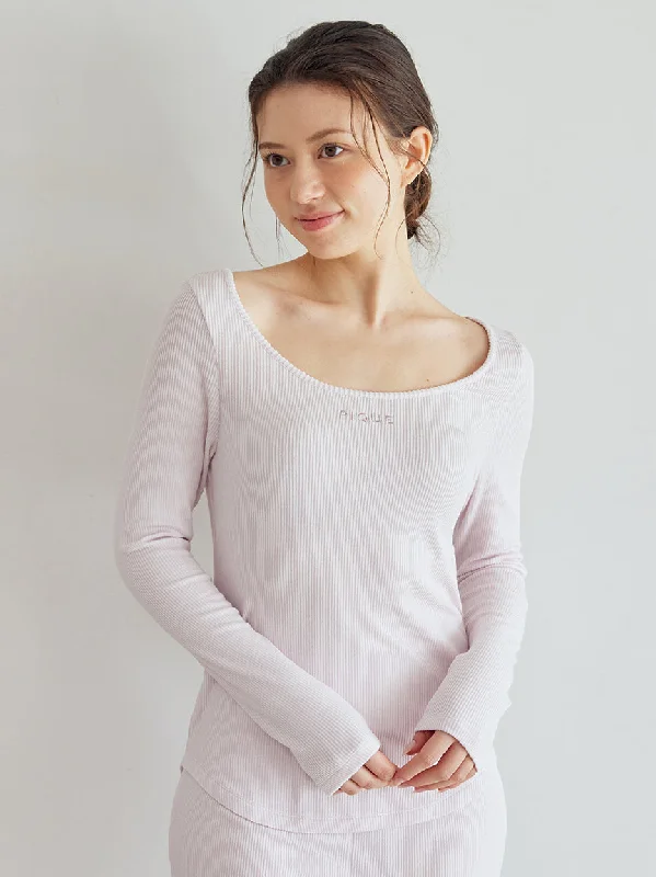 Moist Rib Long Sleeve T-shirt