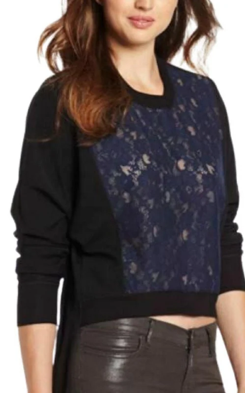 Lace Sheer Iza Long Sleeve Top