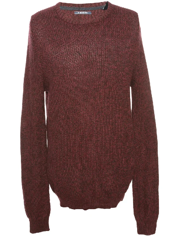 Maroon Izod Jumper - L