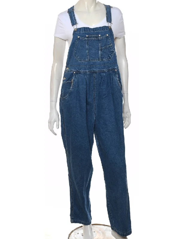 Medium Wash Classic Dungarees - W40 L28