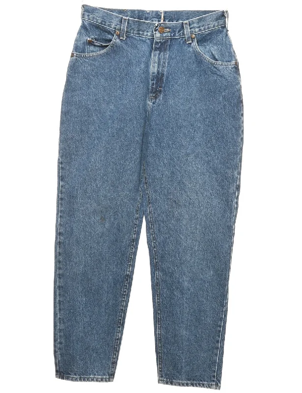 Medium Wash Tapered Lee Jeans - W30 L28