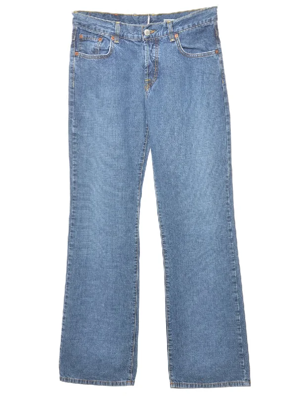 Mid Rise Bootcut Jeans - W28 L31