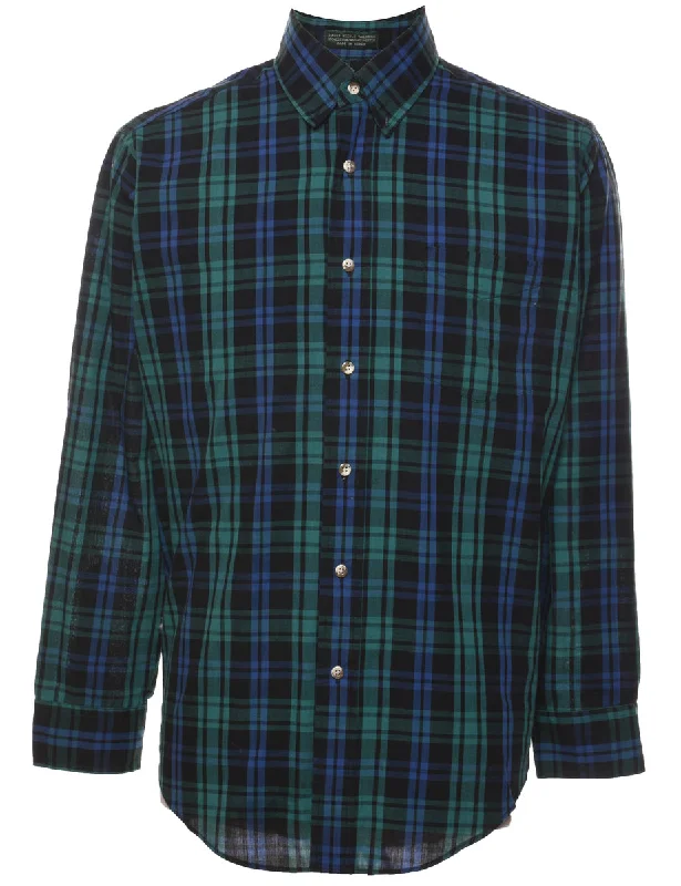 Multi-colour Checked Shirt - M