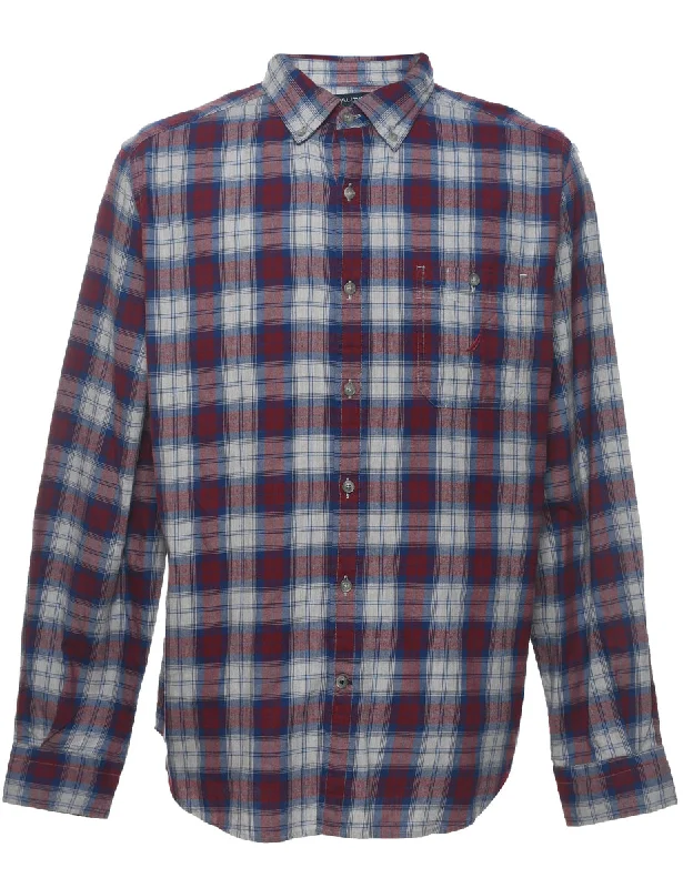 Nautica Checked Shirt - L