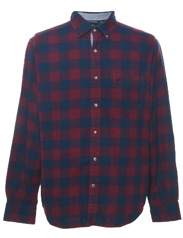 Nautica Checked Shirt - L