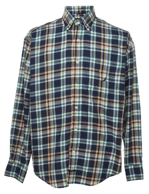 Nautica Checked Shirt - M