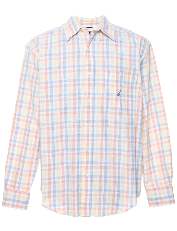 Nautica Checked Shirt - M