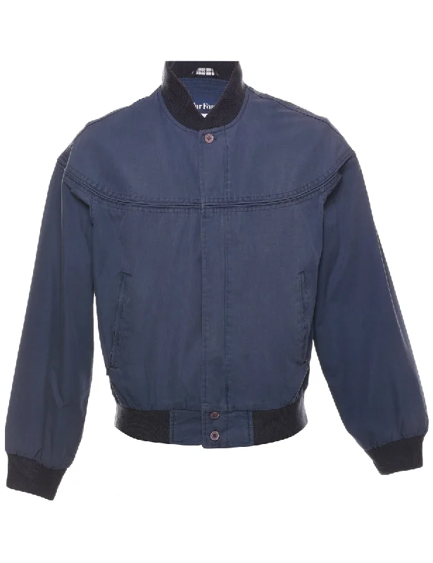 Navy Bomber Jacket - S