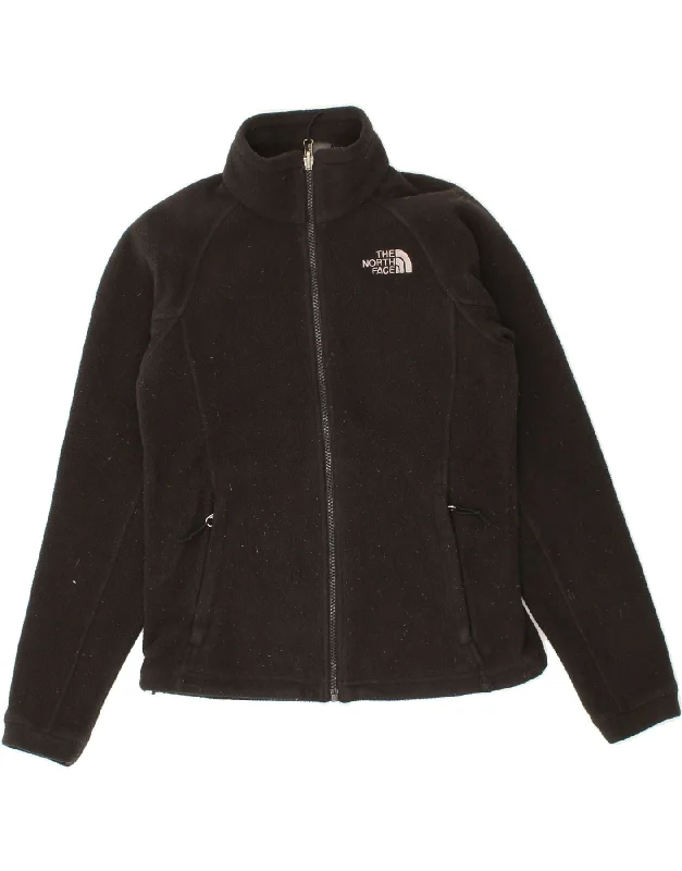 THE NORTH FACE Womens Fleece Jacket UK 6 XS Black Polyester