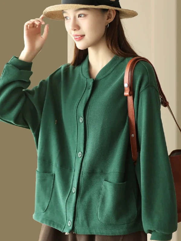 Women's Modern Casual Wear Stand Collar Sweater