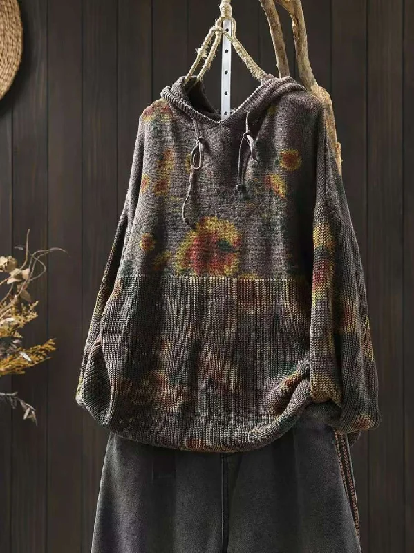 Women's Classic Everyday Wear Hooded Sweater