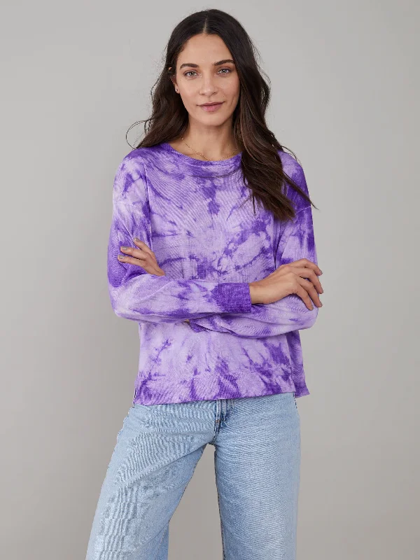 Susan - Sweater - Tie Dye - Lavender