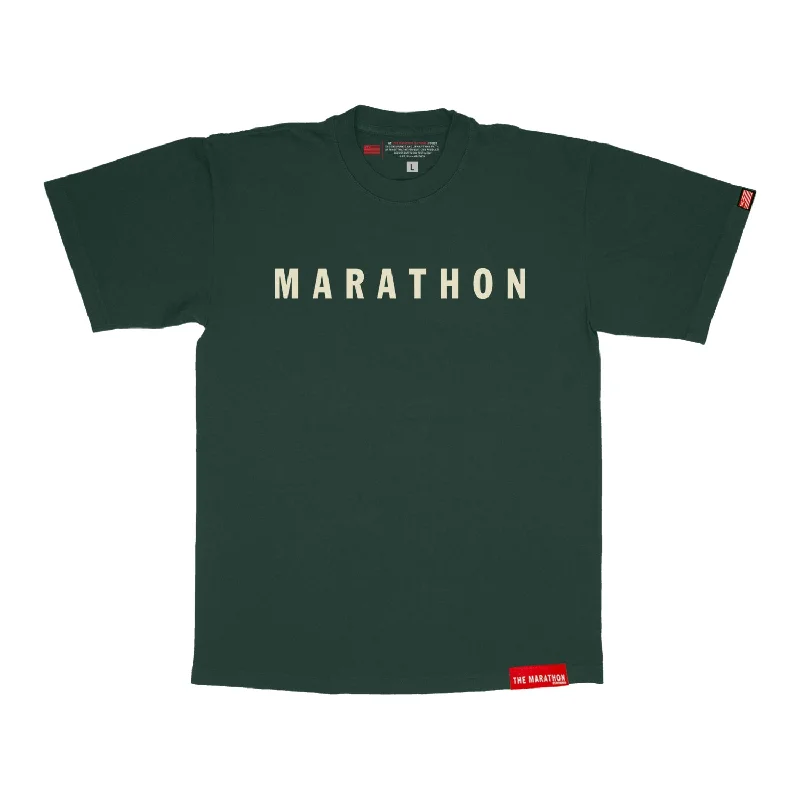 Marathon Hero T-Shirt - Sycamore/Cream