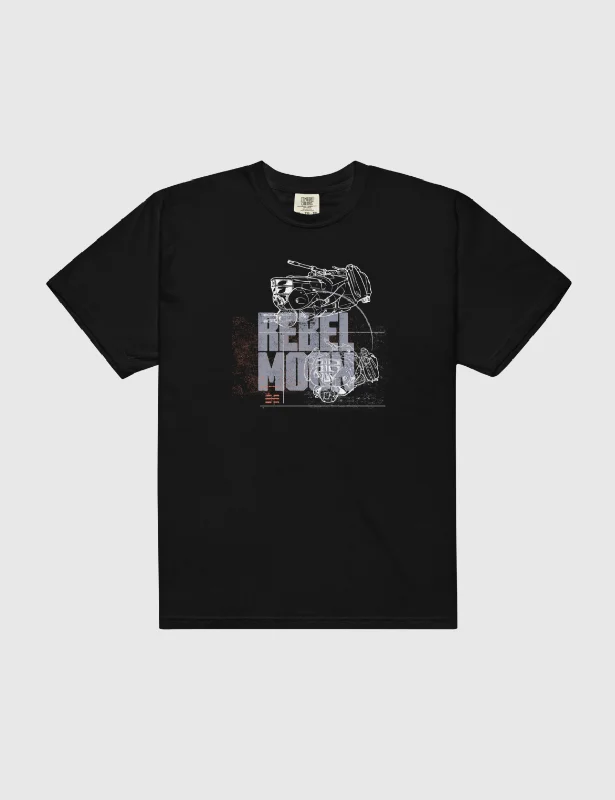 Rebel Moon Logo Unisex T-Shirt [Black]