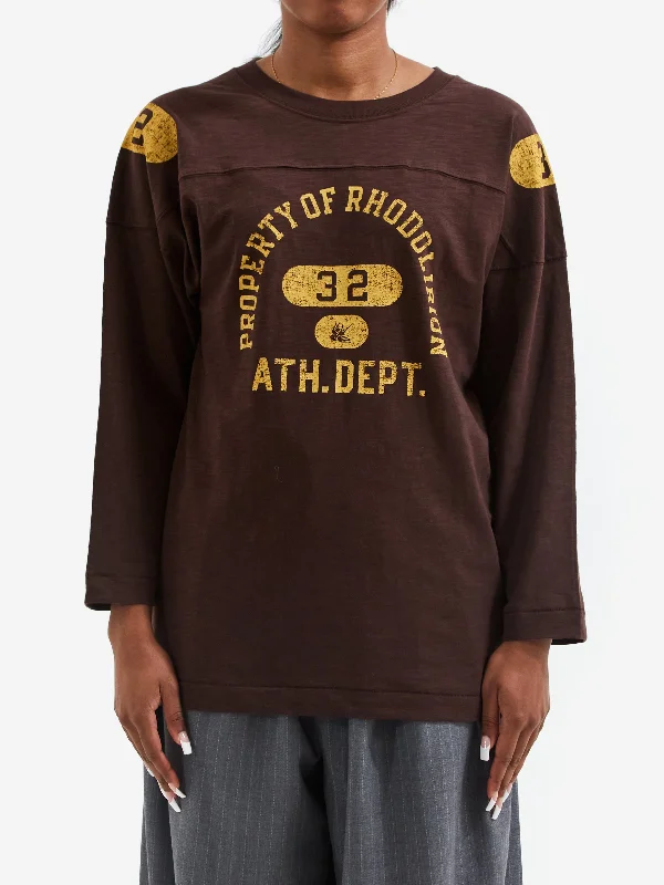 Rhodolirion Numbering Tee - Brown