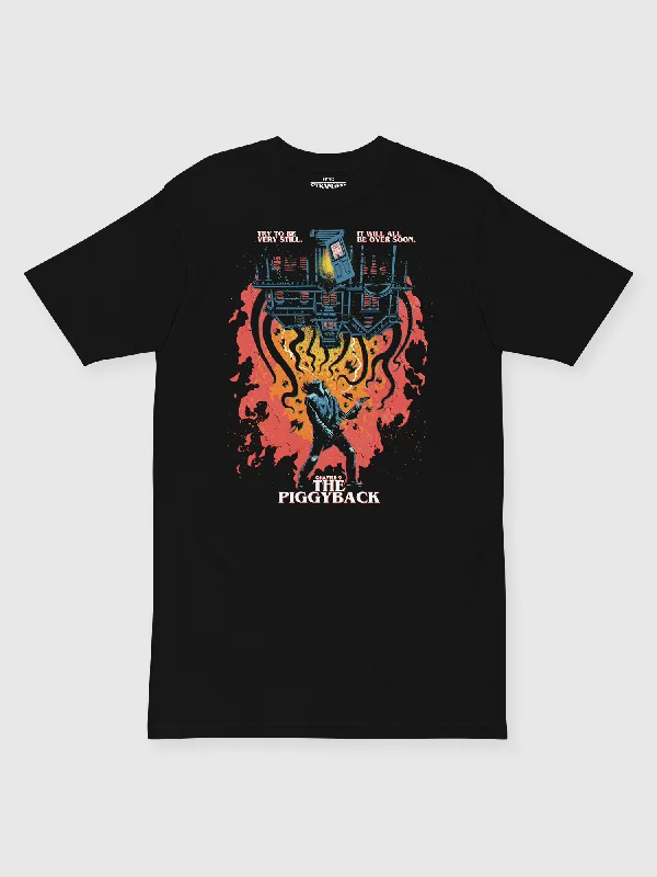 Stranger Things x Butcher Billy The Piggyback Tee [Black]