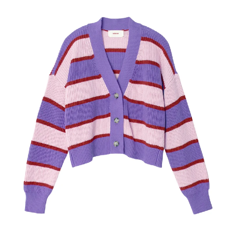 Pink Lilac Carey Cardigan