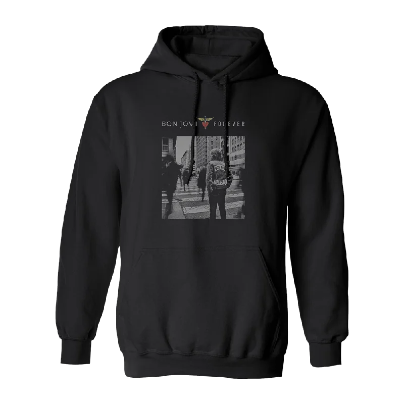 Bon Jovi Forever Hoodie in Black