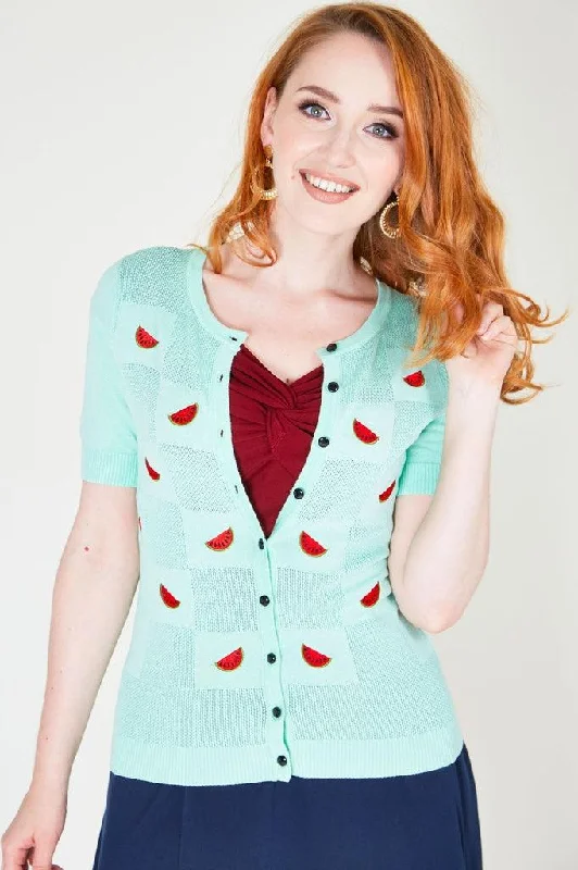 Elaina Watermelon Cardigan