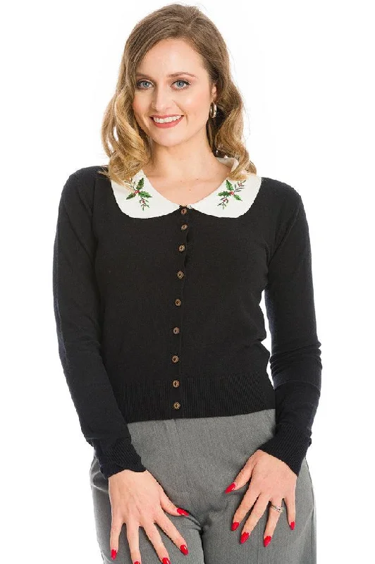 Happy Holly Cardigan