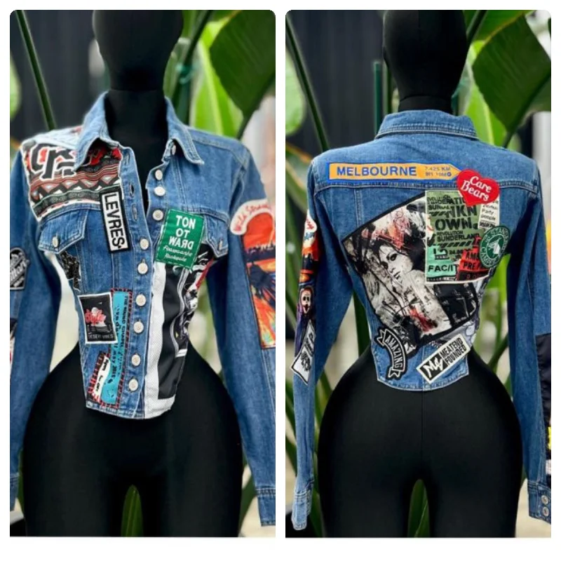 Patches Denim Jacket