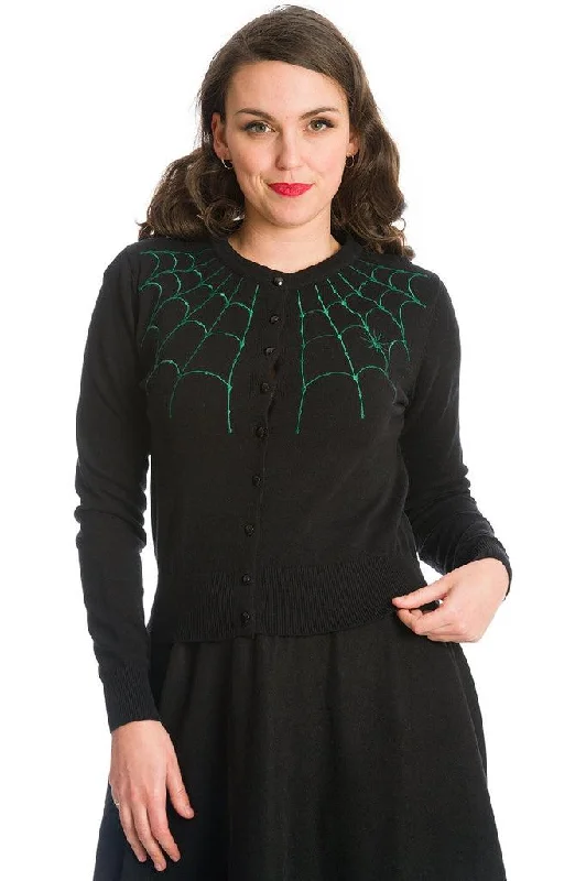 Under Her Web Spell Cardigan