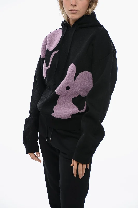 J.W.Anderson Knitted MOUSE Hoodie Xs Standard size