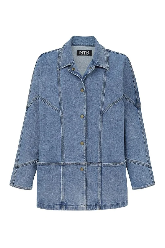 LINDA UNION SQ RELAXED FIT DENIM JACKET