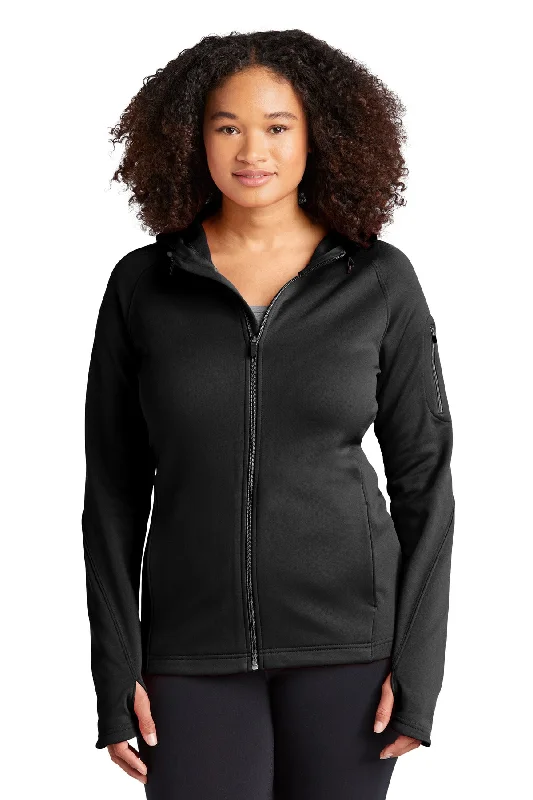 Sport-Tek Women's Tech Fleece Full-Zip Hooded Jacket. L248