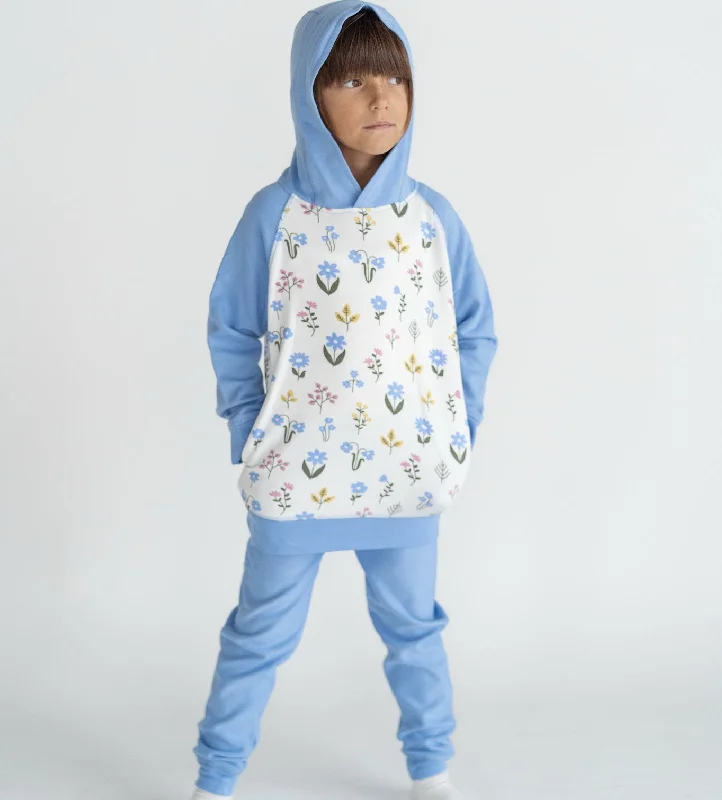 2 Piece Girls Wildflower Hoodie & Pants