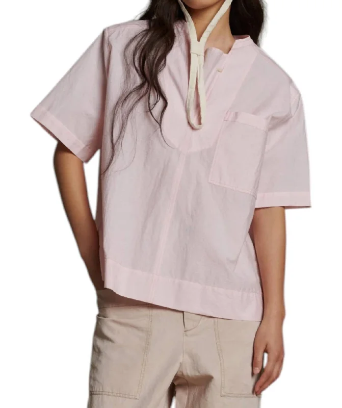 Alpilles Shirt In Pale Rose