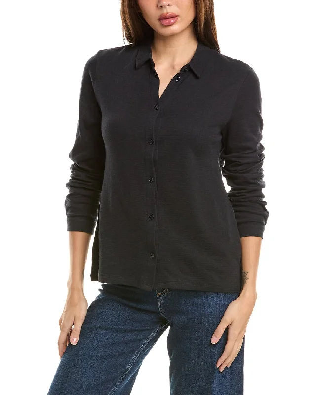 Majestic Filatures Double Face Cashmere-Blend Shirt