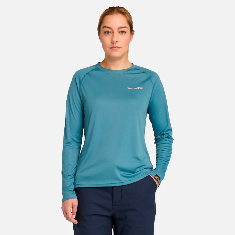 Women's Timberland PRO Wicking Good Sport Long-Sleeve T-Shirt