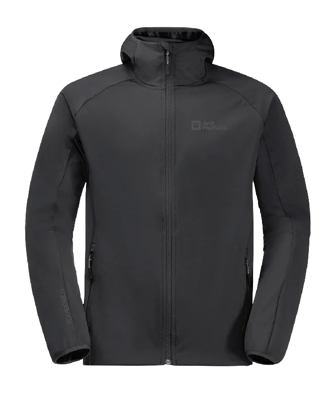 Hooded softshell jacket (NL) | Black