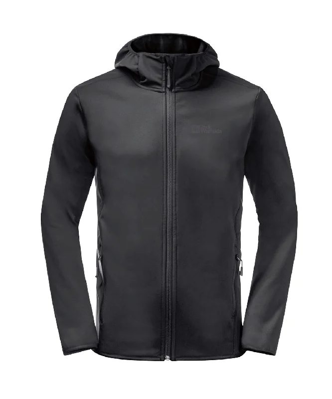 Hooded softshell jacket (NL) | Black